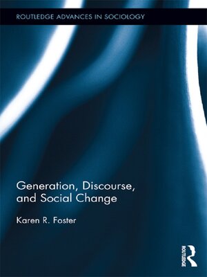 cover image of Generation, Discourse, and Social Change